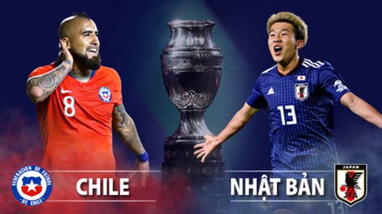 trận bóng chile vs nhật bản