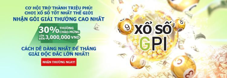 thưởng xổ xố gpi