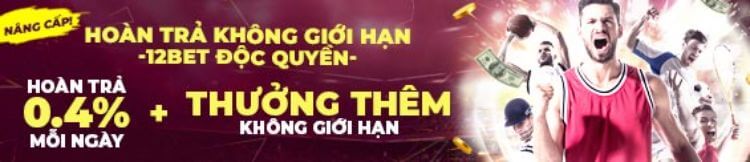 khuyến mãi hoàn trả 12bet