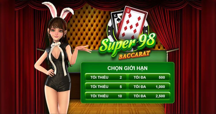 chơi Super98 Baccarat