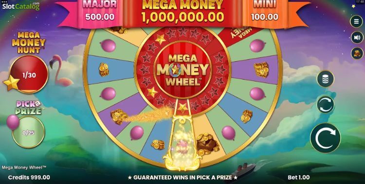 trò Mega Money Wheel tại 12bet