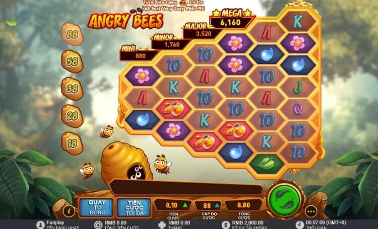 trò Angry Bees