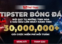 Cược Thể Thao 12BET nhận thưởng thêm 9.600.000 VND mỗi tuần